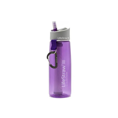 LifeStraw Go 2-Stage Filter Bottle - 650ml [Colour: Purple]