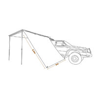 OZtrail Blockout Awning Side Wall 3.0 m image