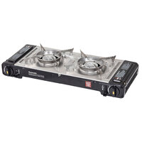 Gasmate Travelmate II Deluxe Twin Stove with Hotplate image