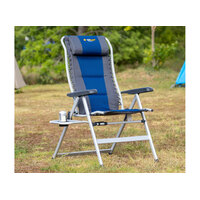 OZtrail Cascade 8 Reclining Chair with Side Table image