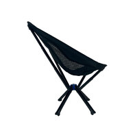 Black Wolf Quick Fold Chair - Jet Black image