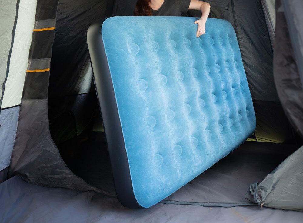 oztrail velour air mattress king single