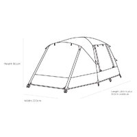 Quest 4 Person Dome Tent image