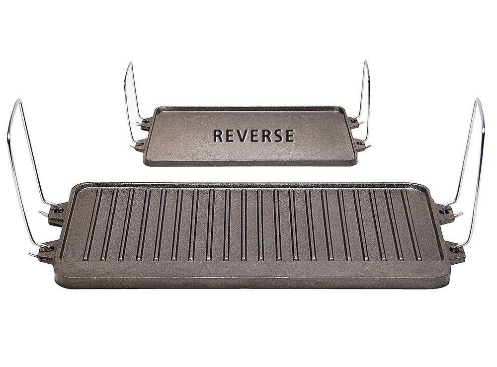 Campmaster 2 Burner Reversible Cast Plate