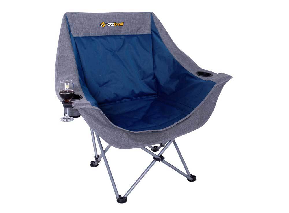 Oztrail Moon Chair Single With Arms At Equipoutdoors