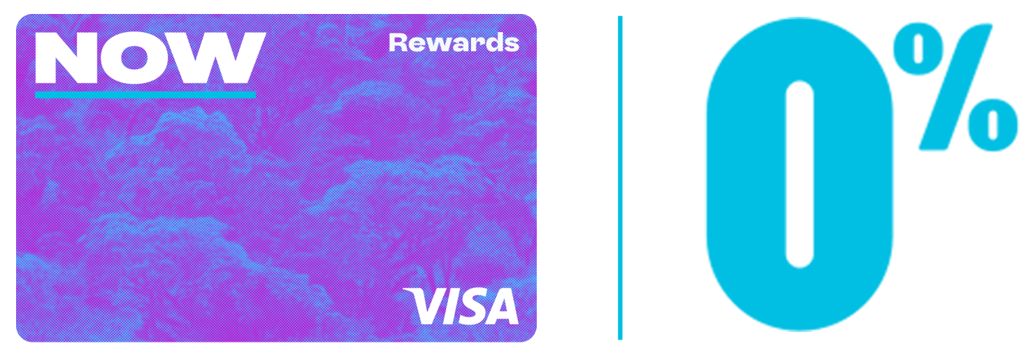 NOW Rewards Visa 0%