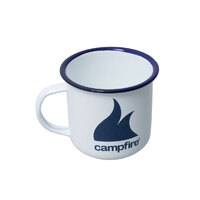 Campfire 9 cm Enamel Mug - White image