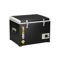 OZtrail 45L Single Zone Fridge/Freezer - Black image