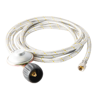 Companion Braided Gas Hose with LCC27 Regulator 3/8" SAE 3000 mm image