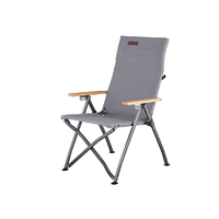 OZtrail Cape Series Recliner Chair - Grey image