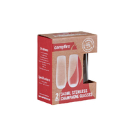 Campfire Tritan Stemless Champagne Glass - 340 ml - 2 Pack image
