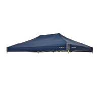 OZtrail Blockout Deluxe Gazebo Canopy 4.5 x 3.0 - Blue image