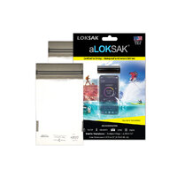 Aloksak Zip Lock Bag 8.57 x 15.8 cm (3.375" x 6.25") - 2 Pack - Double Seal image