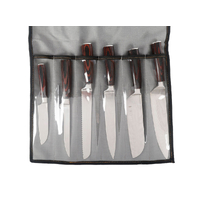 Wildtrak Explorer 6 Piece Canvas Knife Wrap image