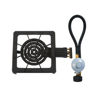 Campmaster Cast Iron 4 Ring Burner with Frame image