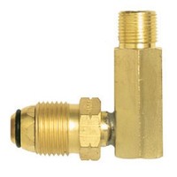 Gasmate Adapter Right Angle POL Cylinder to 3/8 Appliance image