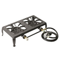 Kiwi Camping Cast Iron Country Cooker Double Burner image