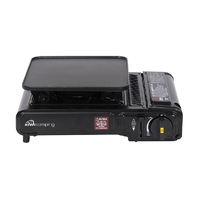 Kiwi Camping Single Portable Butane Stove with Hotplate image
