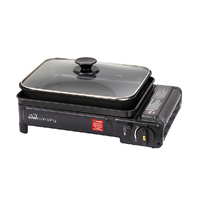 Kiwi Camping Portable Butane Stove with Pan image