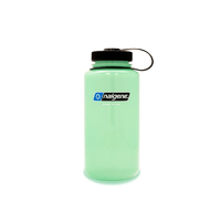 Nalgene Sustain Wide Mouth 1.0 Litre Drink Bottle - Glow Green image