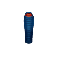 Rab Ascent 700 Down Sleeping Bag - Tempest Blue / Orion Blue - LH Zip image