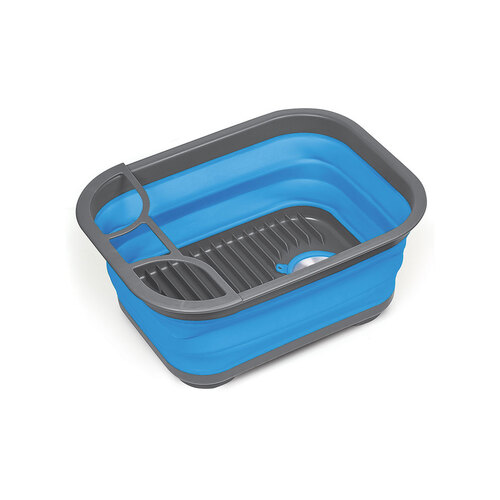 Companion Pop-up Dish Tray - 15.0 Litre - Blue/Grey