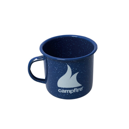 Campfire 8 cm Enamel Mug - Blue