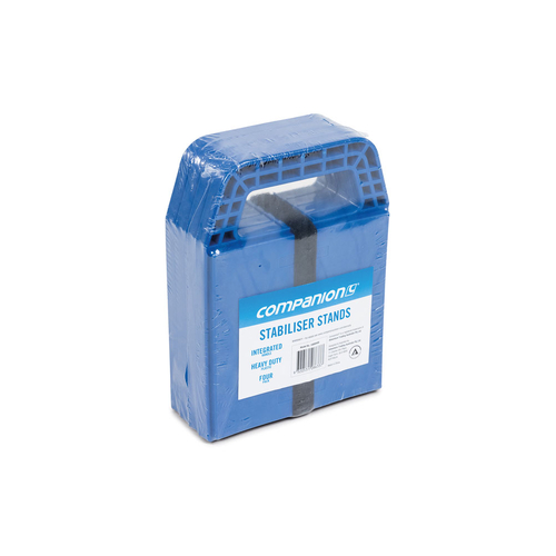 Companion Caravan Stabiliser Stand Base - 4 Pack