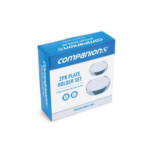 Companion Caravan Plate Holder - 2 Pack