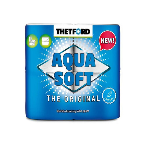 Thetford Aqua Soft Toilet Paper 4 Pack
