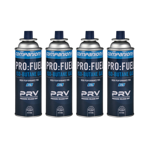 Companion Pro: Fuel Gas Canister 220G - 4 Pack