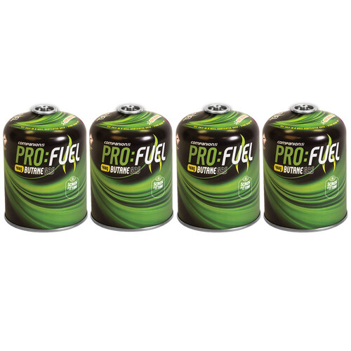 Companion Pro:Fuel Gas Canister 460gm - 4 Pack