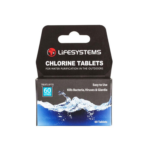 Lifesystems Chlorine Tabs - 60 Pack