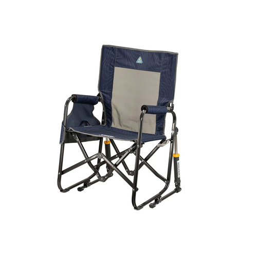 GCI Outdoor Stowaway Rocker - Navy Topo
