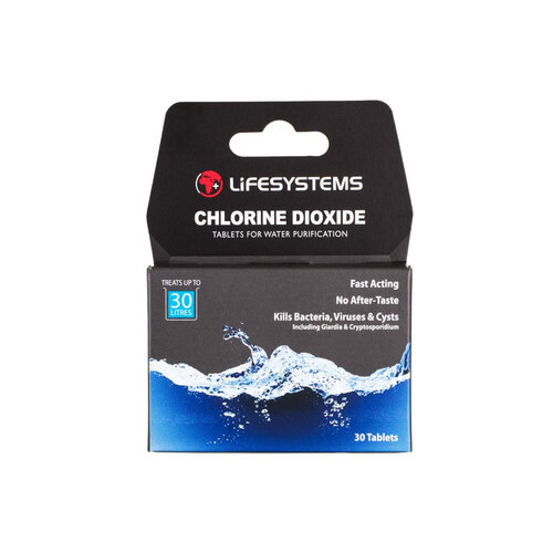 Lifesystems Chlorine Dioxide Tabs - 30 Pack