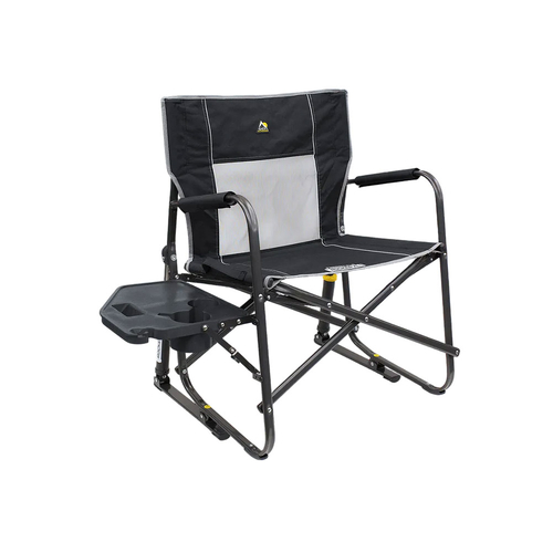 GCI Outdoor Freestyle Rocker XL with Side Table - Black