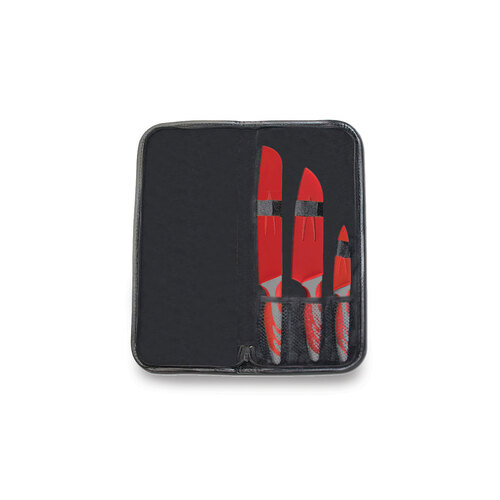 Campfire 3 Piece Knife Set with Pouch