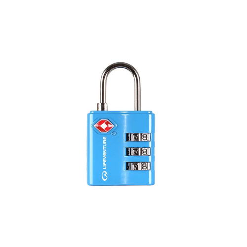 Lifeventure TSA Combi Lock - Blue
