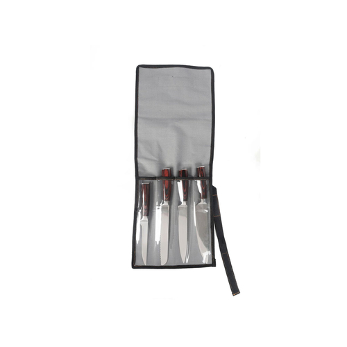 Wildtrak Explorer 4 Piece Canvas Knife Wrap