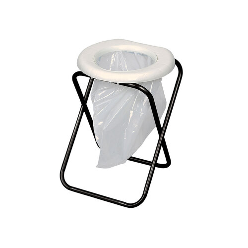 Companion Portable Toilet with Folding Frame