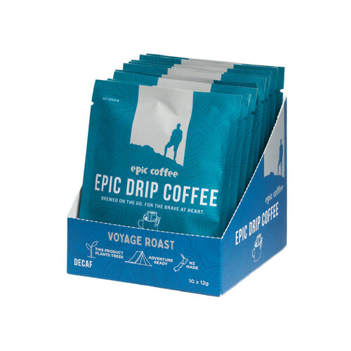 Epic Coffee Voyage Roast - Decaf - 10 Pack