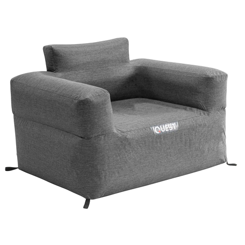 Quest Air Sofa 1 Seater - Charcoal