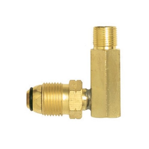Gasmate Adapter Right Angle POL Cylinder to 3/8 Appliance