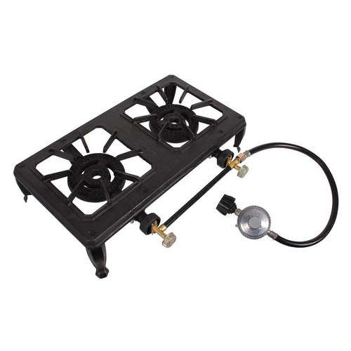 Gasmate Cast Iron Country Cooker Double Burner