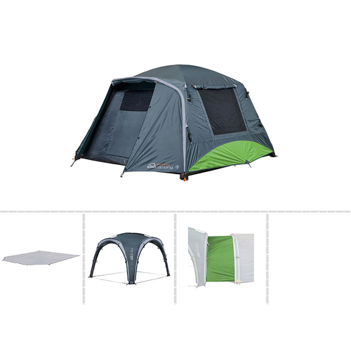 Kiwi Camping Swift 6 Person Air Tent Ultra Bundle