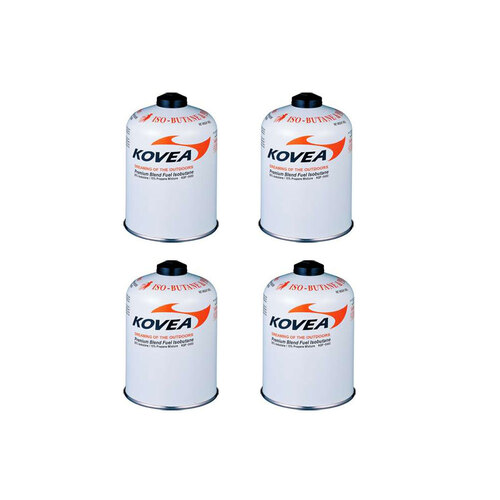 Kovea Gas Cansiter 450gm - 4 Pack