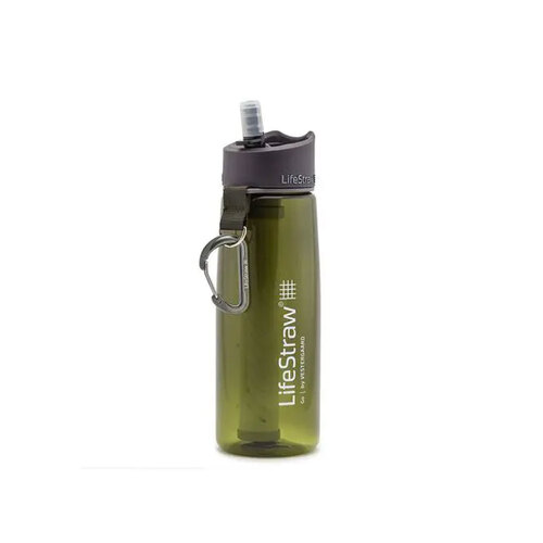 LifeStraw Go 2-Stage Filter Bottle - 650ml [Colour: Green]