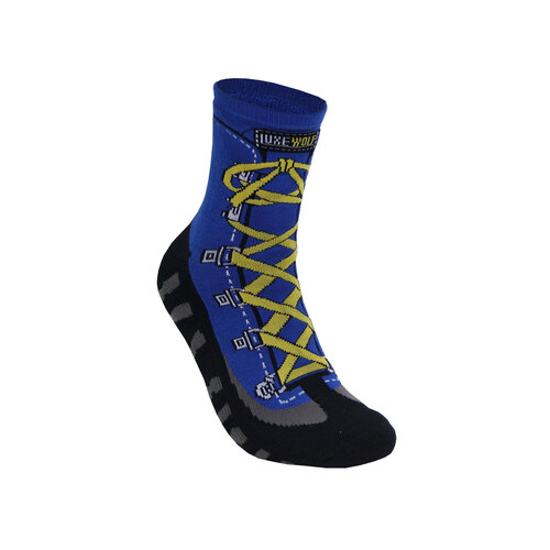 Luxe Coolmax Tramping Socks - Long - 40-44 [Colour: Blue]