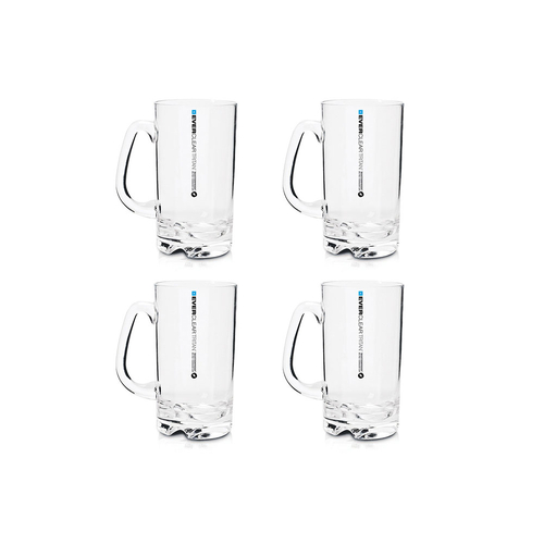 Everclear Tritan Beer Mug - 530 ml - 4 Pack