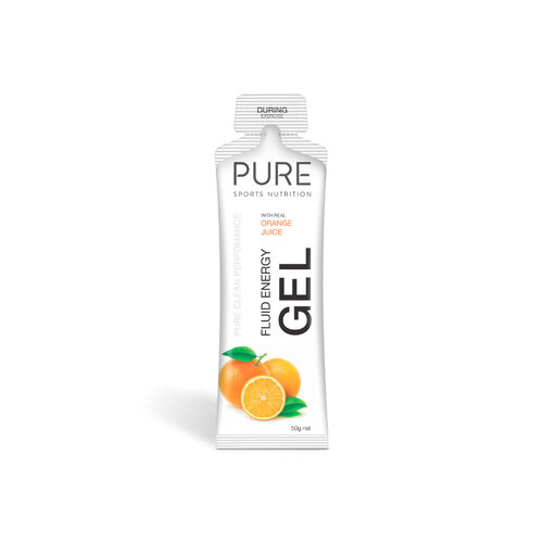 PURE Fluid Energy Gels 50G - Orange